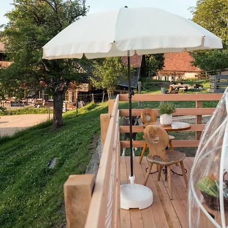 Luxury tent Bubble-Suite Auf Pias Hof Im Emmental Sumiswald